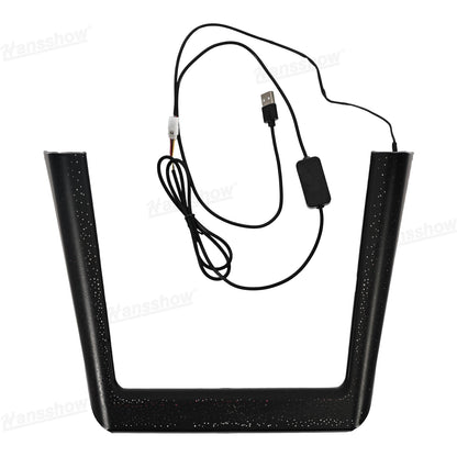 Model Y Juniper Ambient Lighting for Wireless Charging Port - overall interior enhancement