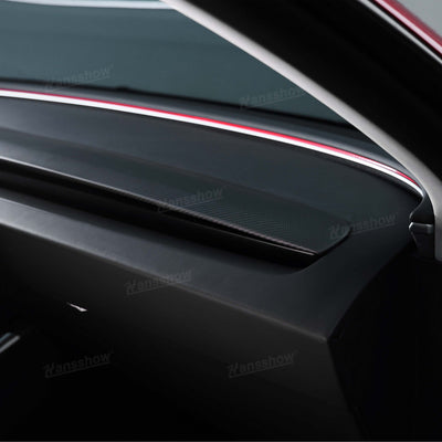 Model Y Juniper Dashboard Cover highlighting sleek design
