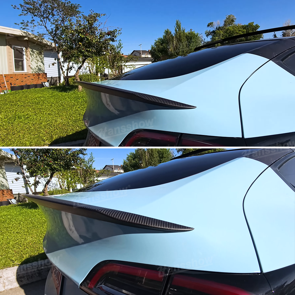 Juniper Carbon Fiber Tail Spoiler for Tesla Model Y - compatibility check