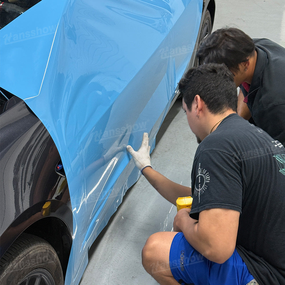 Tesla Model 3 with Paint Protection Film - Side Angle