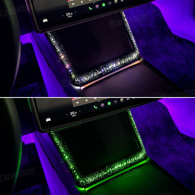 Model Y Juniper Ambient Lighting for Wireless Charging Port - installation process