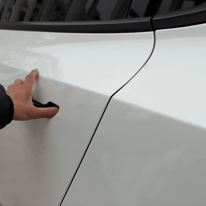 Model Y Juniper Smart Soft-Close Doors with ambient lighting