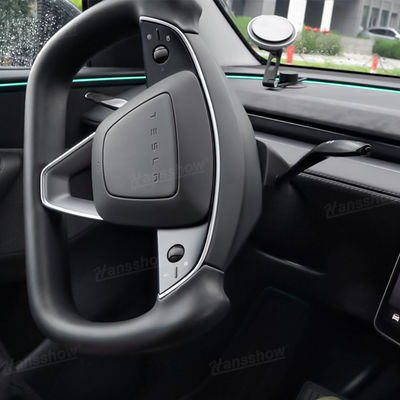 Model Y Juniper Right Side Gear Shift Control Stalks Upgrade Kit - Side angle