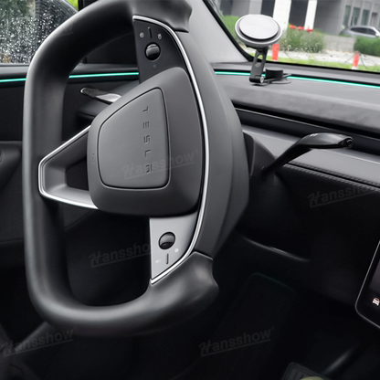Model Y Juniper Right Side Gear Shift Control Stalks Upgrade Kit - Side angle