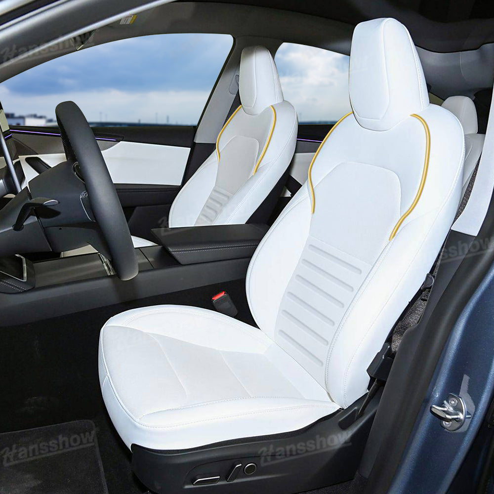 Juniper Seat Covers for Tesla Model Y front view