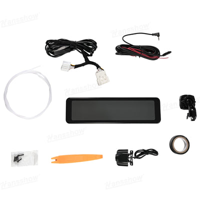 Model Y Juniper Rearview Mirror 10 Inch Dash Cam overview