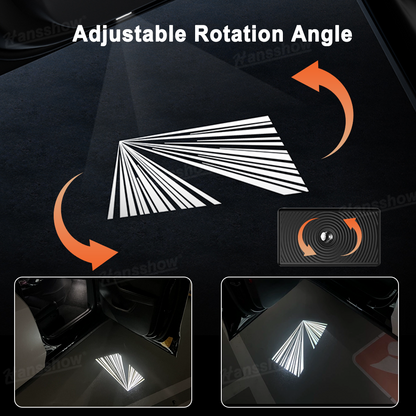 Model 3&Y Welcome Light Launch Series Door Projector Lamps for Tesla Model Y - installed view