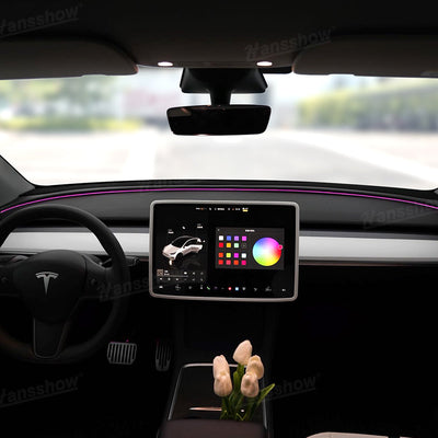 Model Y Ambient Lighting Kit with seven-color gradient mode