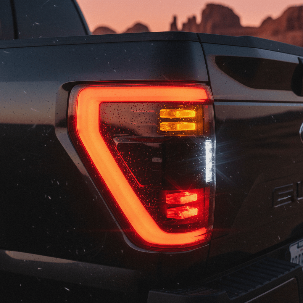 Ford F150 21-23 Tail Lights Fit Low Trim Car