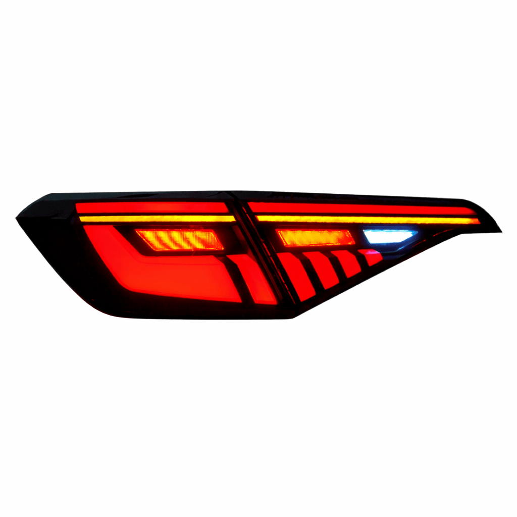 Honda 11th Civic 21-23 Tail Lights Clear Red
