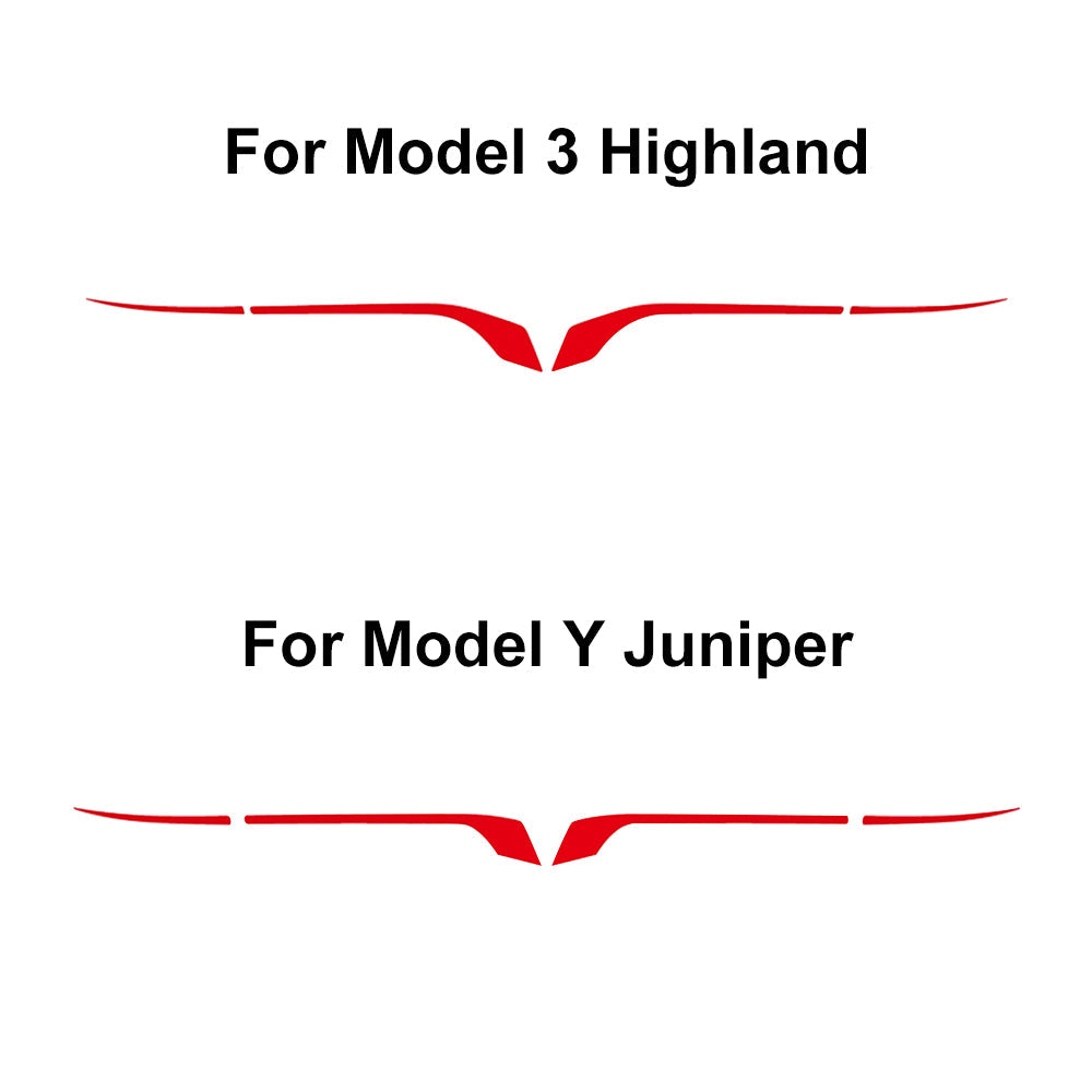 Model Y Juniper PPF Rearview Mirror Cover Trim on Model Y