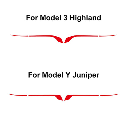 Model Y Juniper PPF Rearview Mirror Cover Trim on Model Y