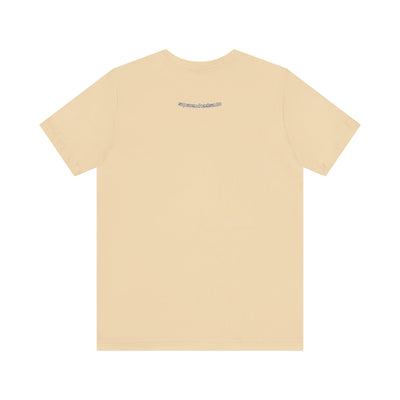 SWA Signature Splash Tee in natural color side view