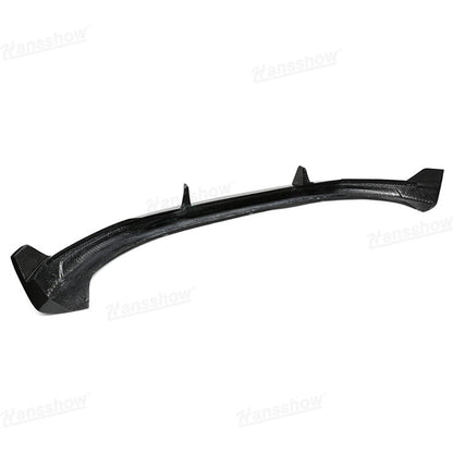 Model Y Juniper Front Lip Spoiler close-up of carbon fiber texture