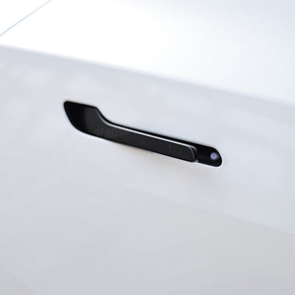Model Y Juniper Electric Door Handle before and after