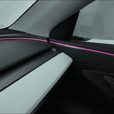 Model Y Ambient Lighting Interior Lighting Kit front view