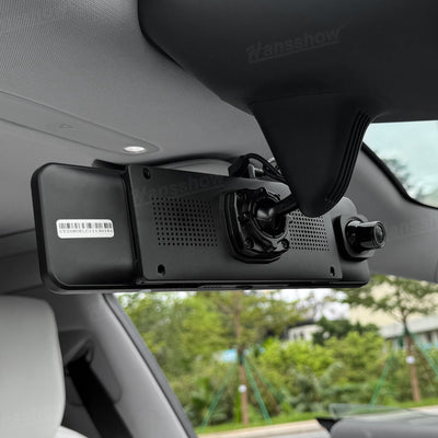 Model Y Juniper Rearview Mirror 10 Inch Dash Cam installation process