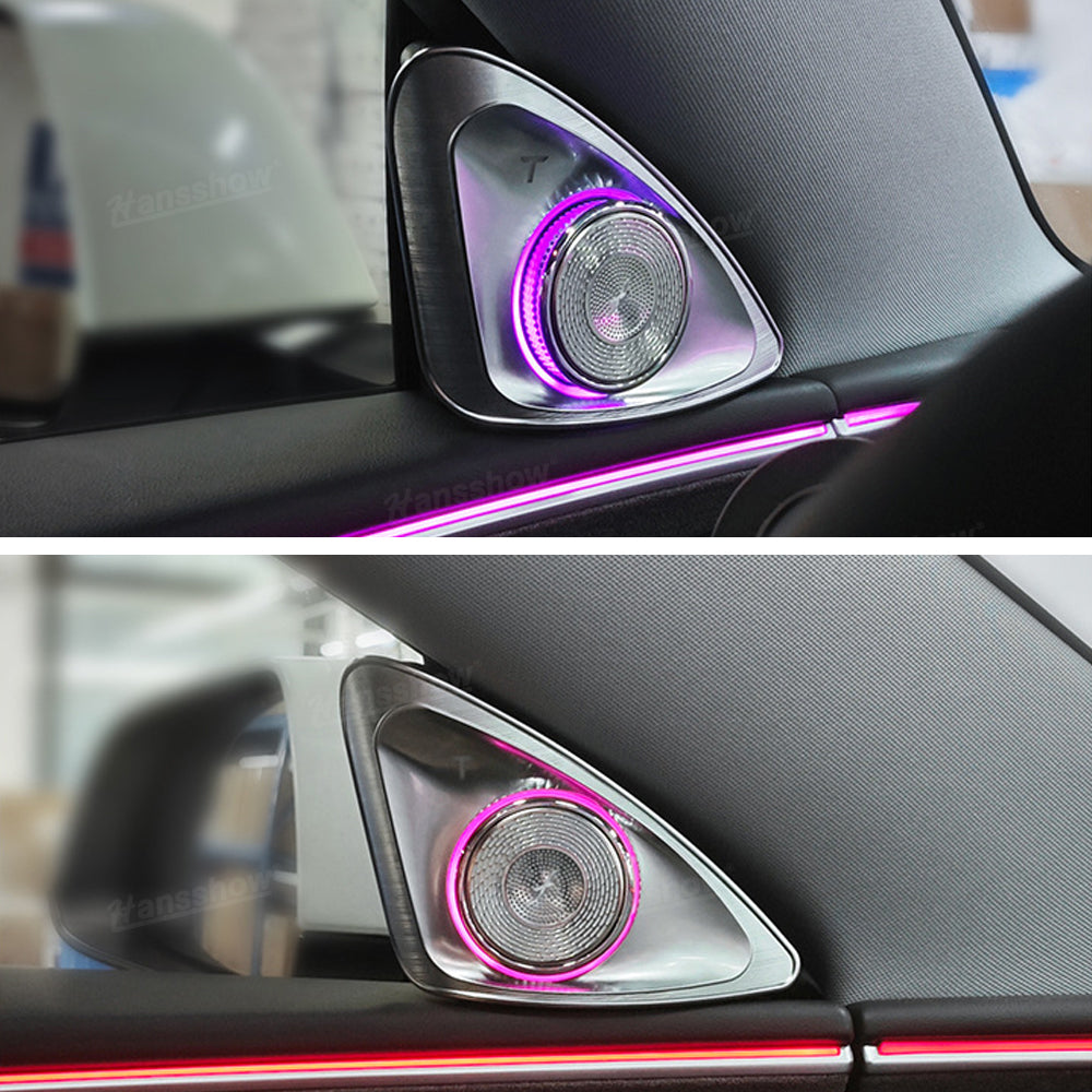 Model Y Rotating Speaker 4D Audio interior view