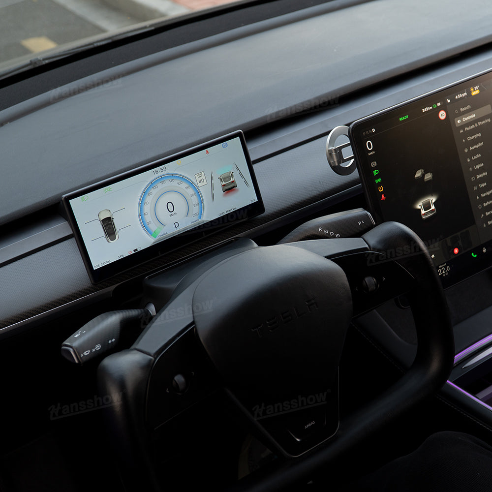 Model 3/Y F9 Touch Screen Smart Dashboard in action