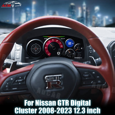 APEX Digital Dashboard Instrument Cluster with LED lighting for Nissan GT-R