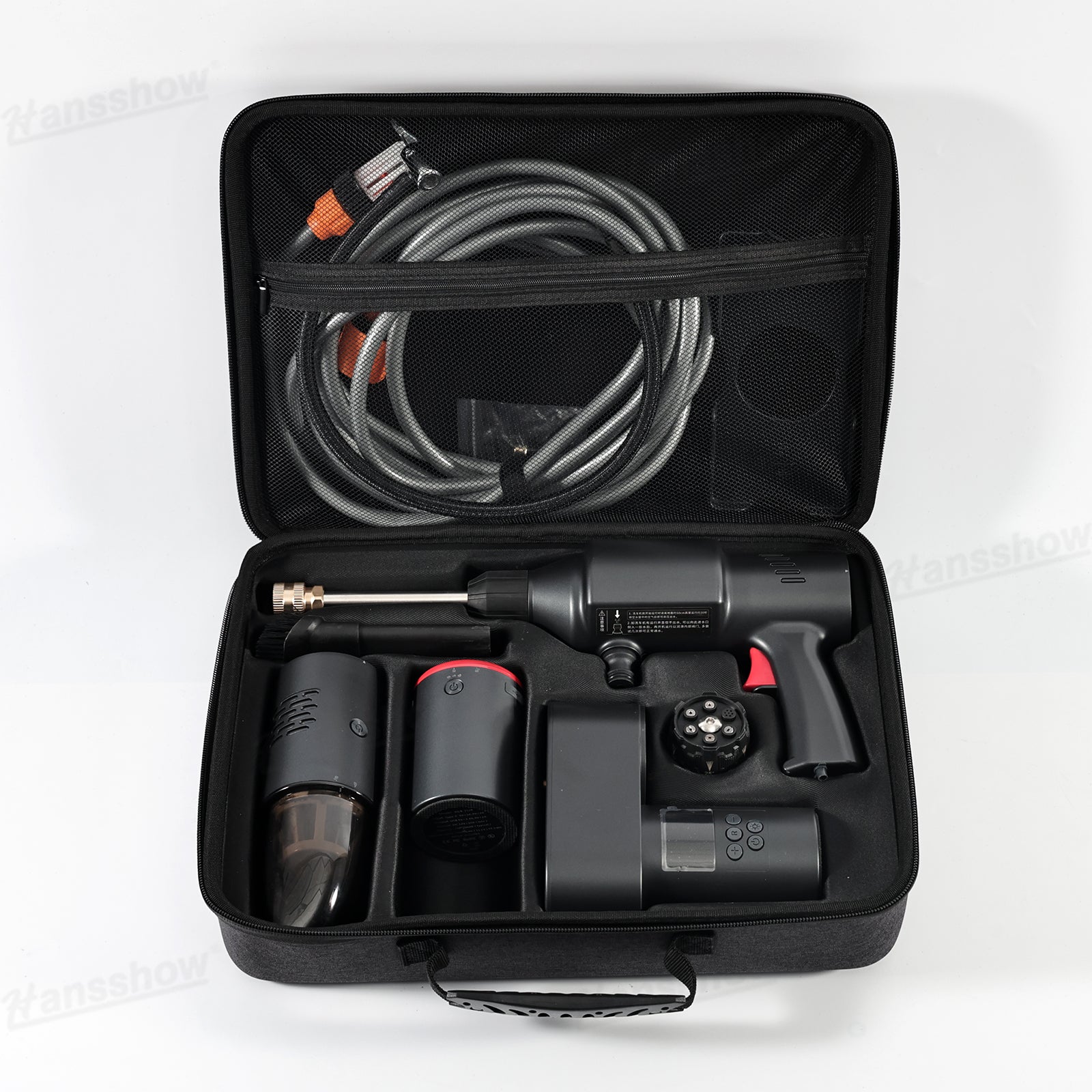 5-in-1 Tesla Jump Starter Kit with 100W Tire Inflator&185 PSI Pressure...