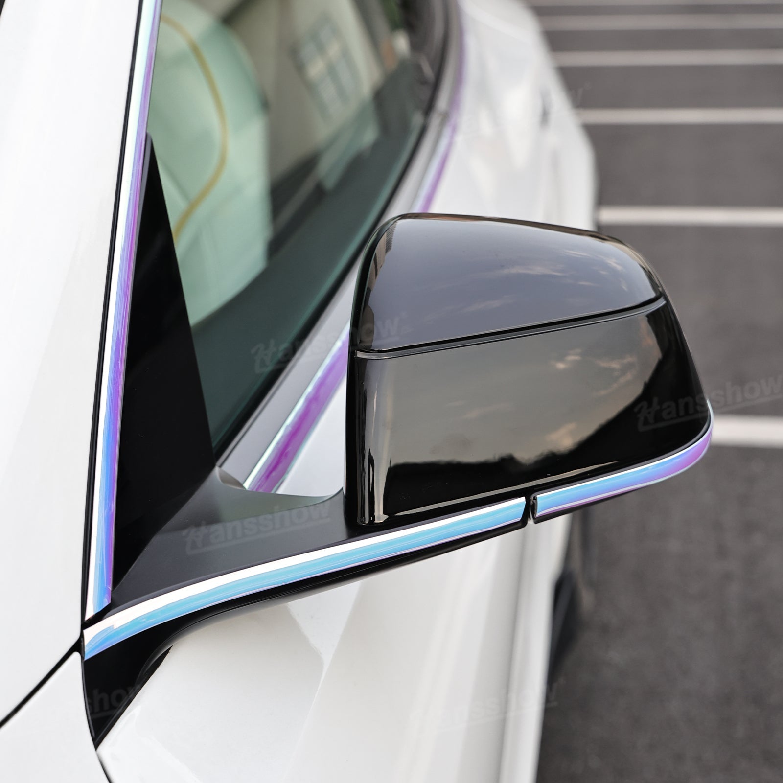Model Y Juniper Protector Strips during installation
