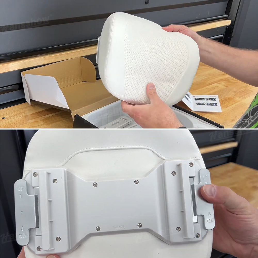 Multifunctional Headrest Adjustable Pillow for Tesla Model Y - memory foam detail