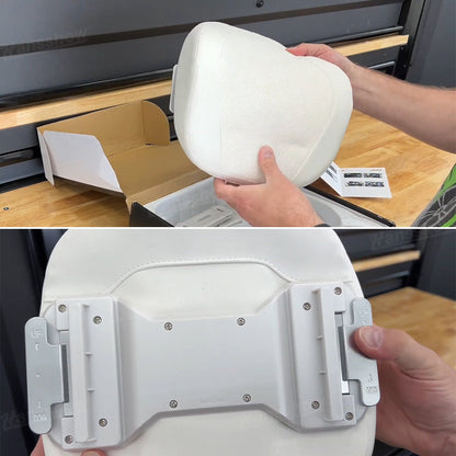 Multifunctional Headrest Adjustable Pillow for Tesla Model Y - memory foam detail