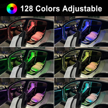 Door LED Strip Lights for Tesla Model Y/Y Juniper - Color Spectrum