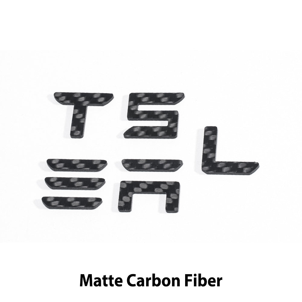 Model Y Juniper Carbon Fiber Emblem weather-resistant feature