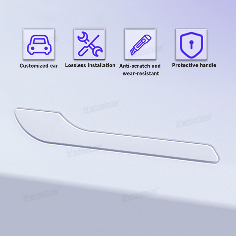 Model Y/3 Door Handle Sticker Anti Scratch Wrap on Tesla Model 3