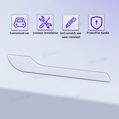 Model Y/3 Door Handle Sticker Anti Scratch Wrap on Tesla Model 3