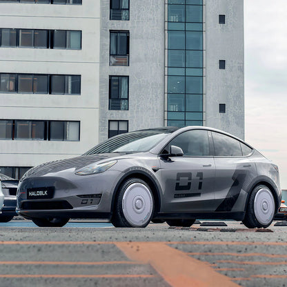 HALODISC 2 Wheel Covers for Tesla Model Y 18, 19, 20, 21 Überturbine Wheels丨Charging