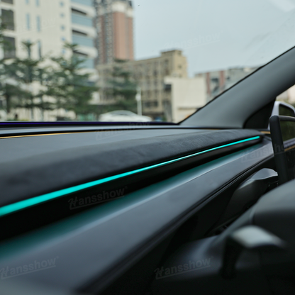 Model Y/Y Juniper Streamer Ambient Light LED Strip during night drive
