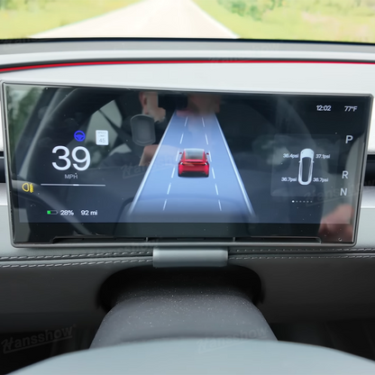 Installation process of Heads Up Display in Tesla Model Y