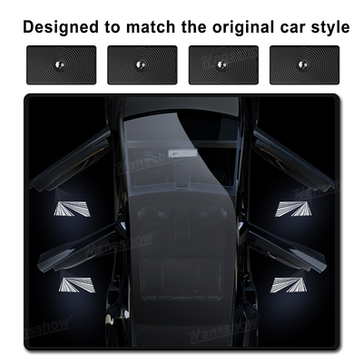 Model 3&Y Welcome Light Launch Series Door Projector Lamps for Tesla Model Y - side angle
