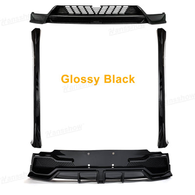 Model Y Juniper ABS Body Kit Performance Style Front Lip - side profile