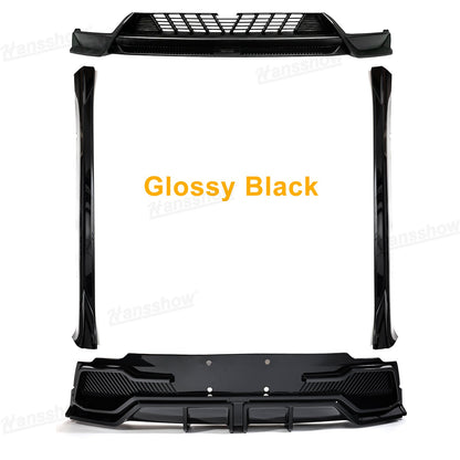 Model Y Juniper ABS Body Kit Performance Style Front Lip - side profile