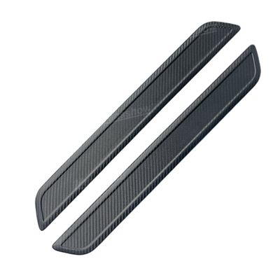 Model Y Juniper Real Carbon Fiber Door Sill Covers glossy finish