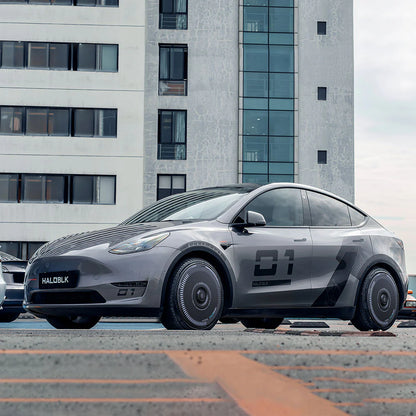 HALODISC 2 Wheel Covers for Tesla Model Y 18, 19, 20, 21 Überturbine Wheels丨Charging