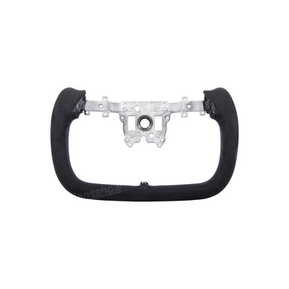 Model Y Juniper Yoke Steering Wheel Alcantara / Nappa Leather Driving Wheel - sleek profile