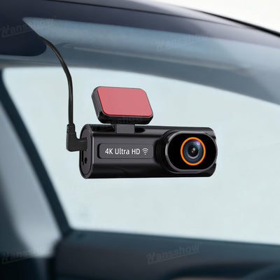 4K Front/1080P Rear Dash Cam for Tesla Model Y - front view