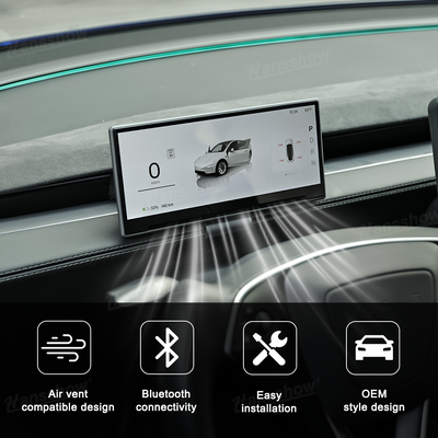 Model Y Juniper Heads Up Display F9 9 Inches Touch Screen from passenger side
