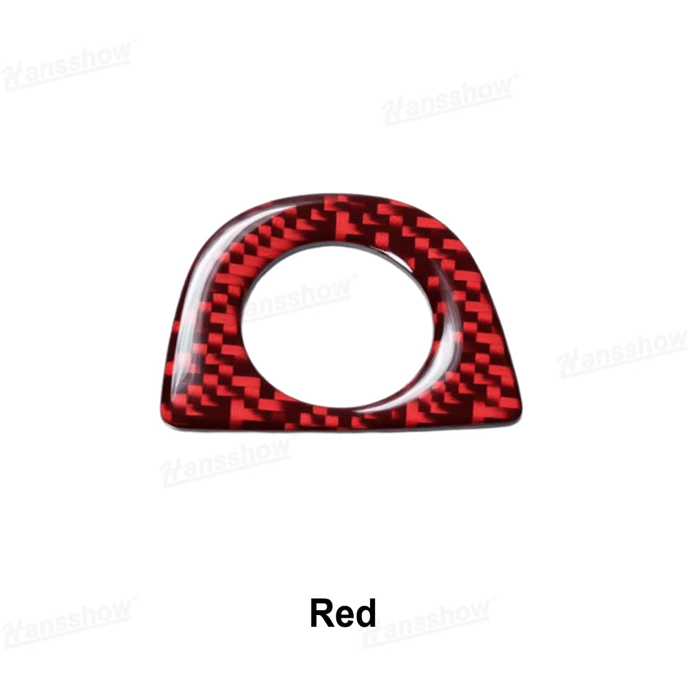 Model Y Juniper Flexible Urethane Carbon Fiber Front Camera Frame Sticker - on Tesla Model Y
