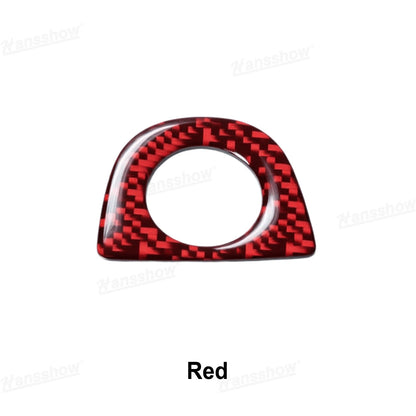Model Y Juniper Flexible Urethane Carbon Fiber Front Camera Frame Sticker - on Tesla Model Y