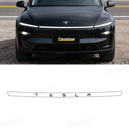 Rear view of Tesla Model Y with Juniper DRL PPF installed