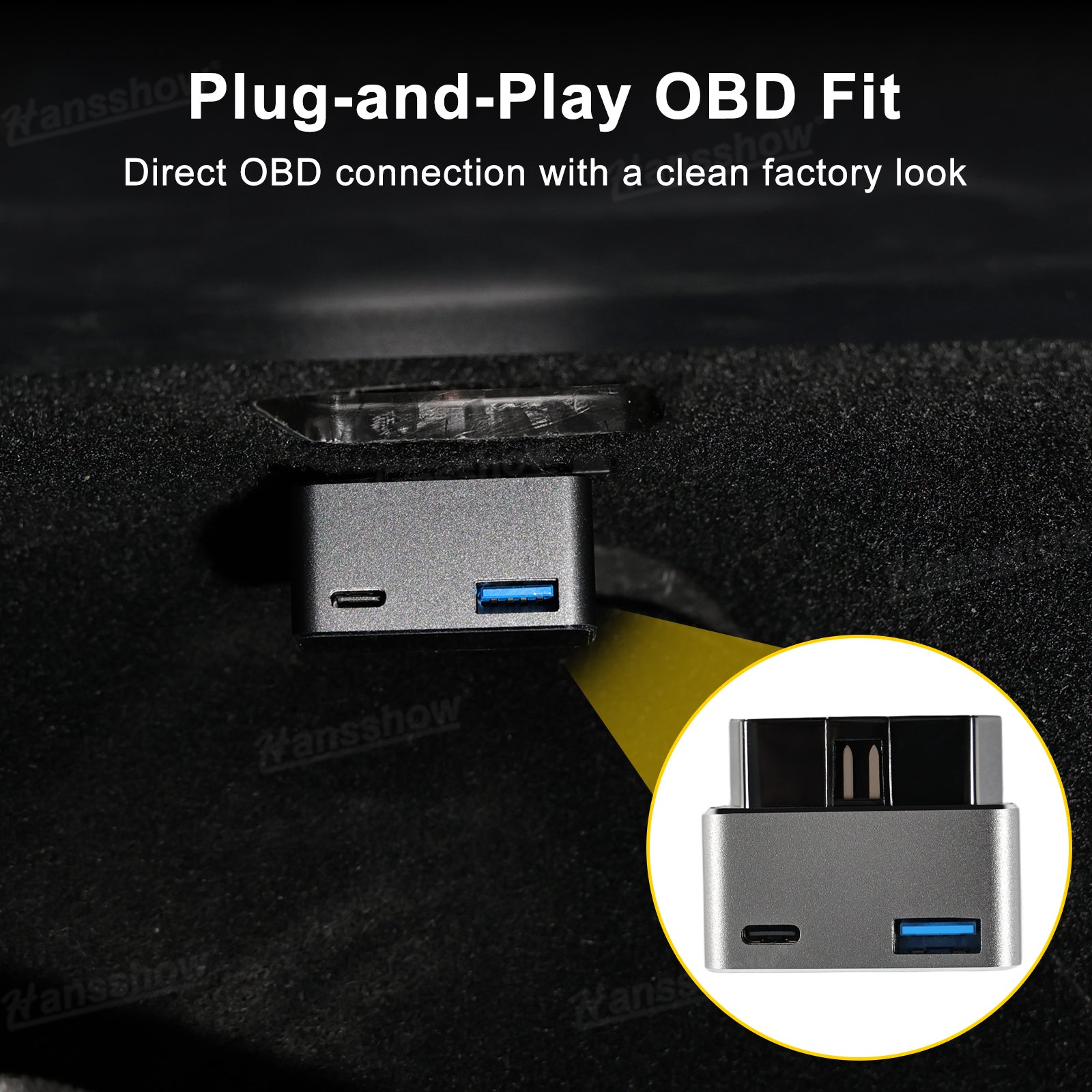 Model Y Juniper OBD Hub Adapter heat dissipation feature