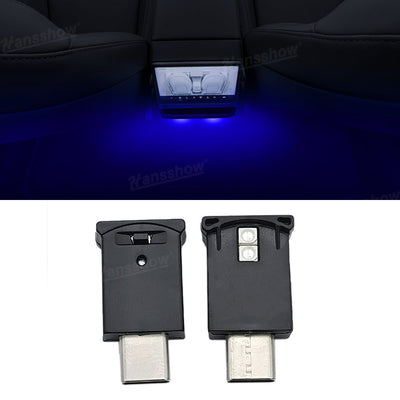 Model Y Juniper RGB USB-C Ambient Lighting front view