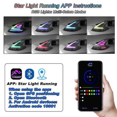 Nissan 370z 08-19 Chrome Taillights RGB