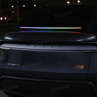 Model Y Juniper Ambient Lighting side angle view